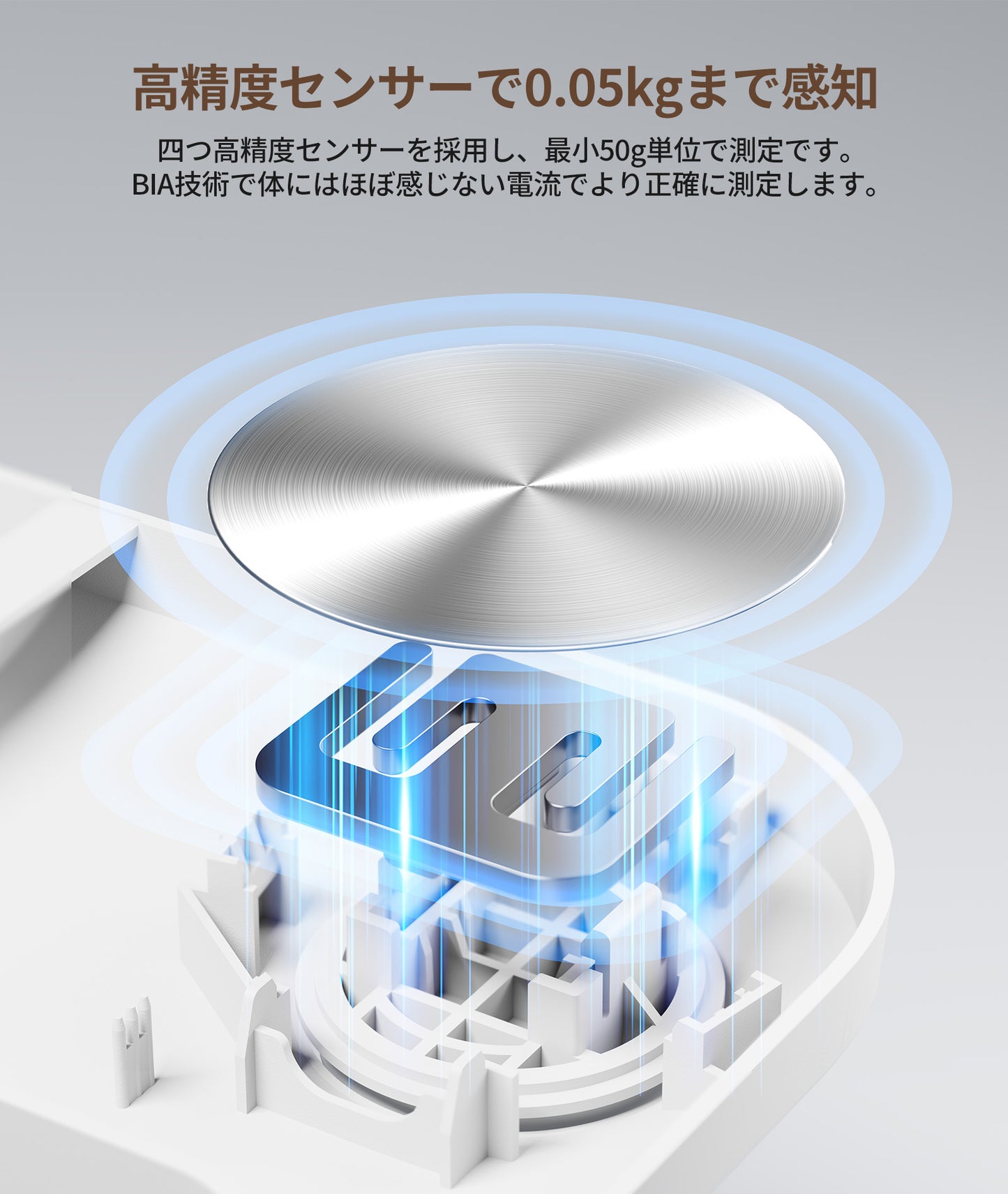 体重計・体組成計 FG2317WB ホワイト