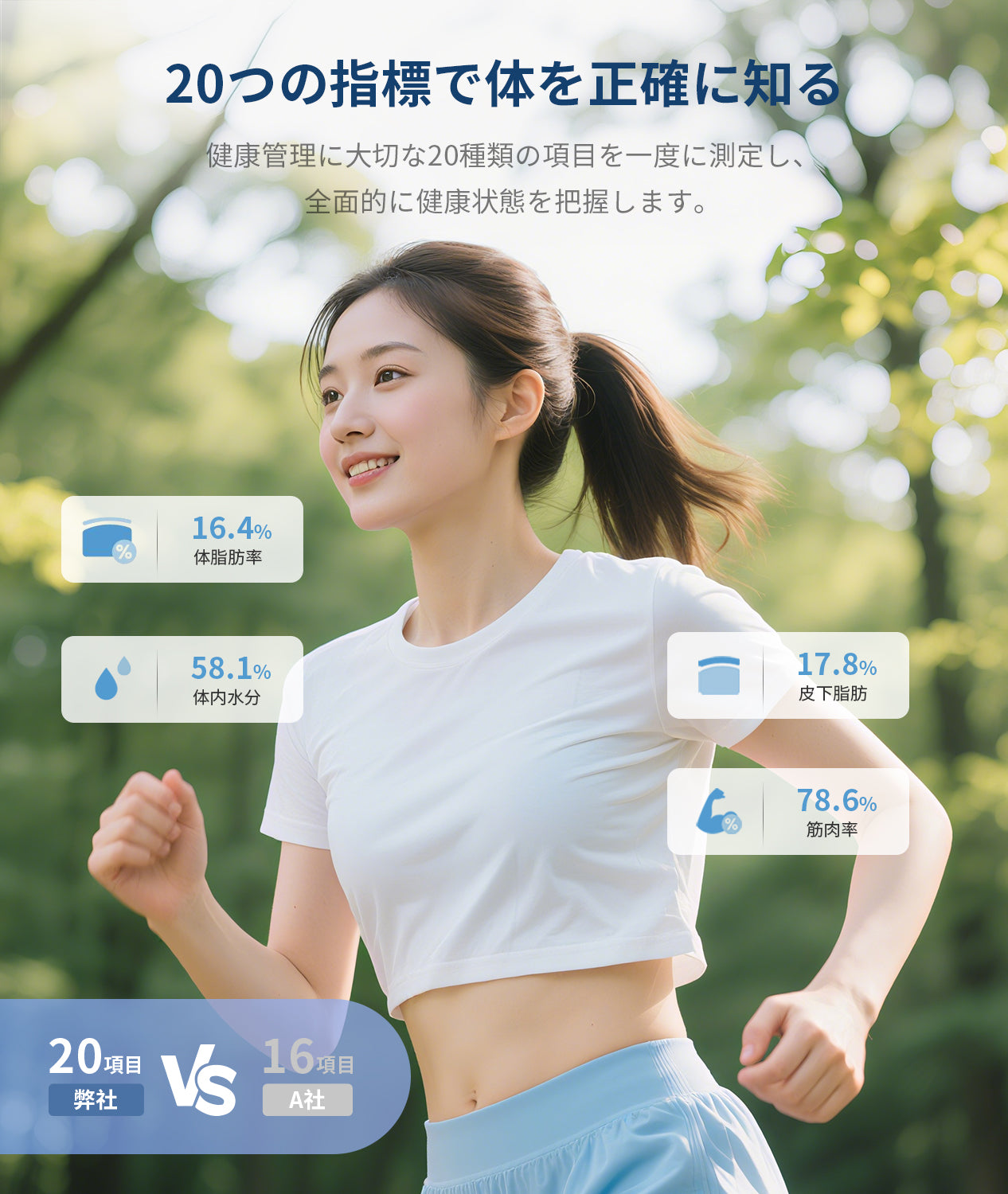 体重計・体組成計FI2428 ブラック