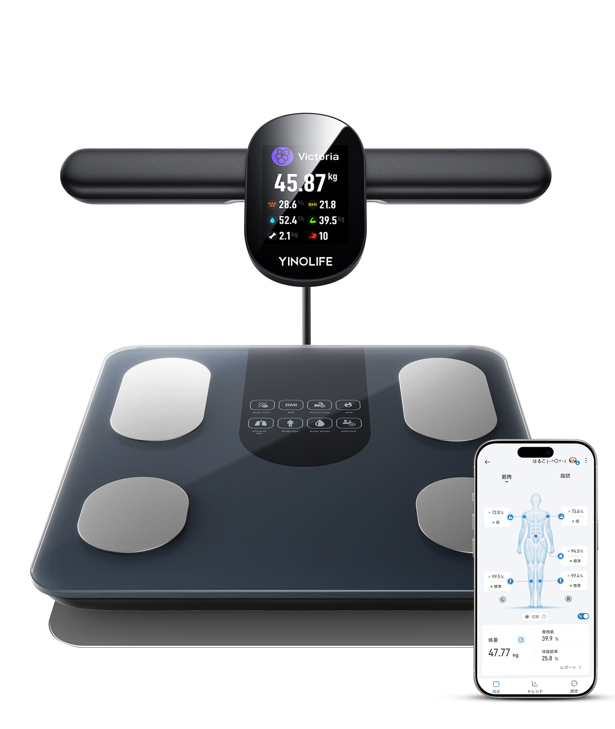 体重計・体組成計 FG2305ULB ブラック